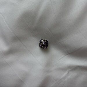 Pandora retired sterling silver purple whimsical lights bead